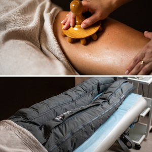 Maderoterapia + Presoterapia · Bono 5 Sesiones (2 zonas)